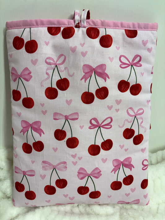 Emma Collection Book Sleeve with Pocket and Closure