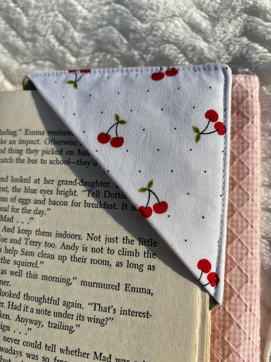 Fabric Corner Bookmark