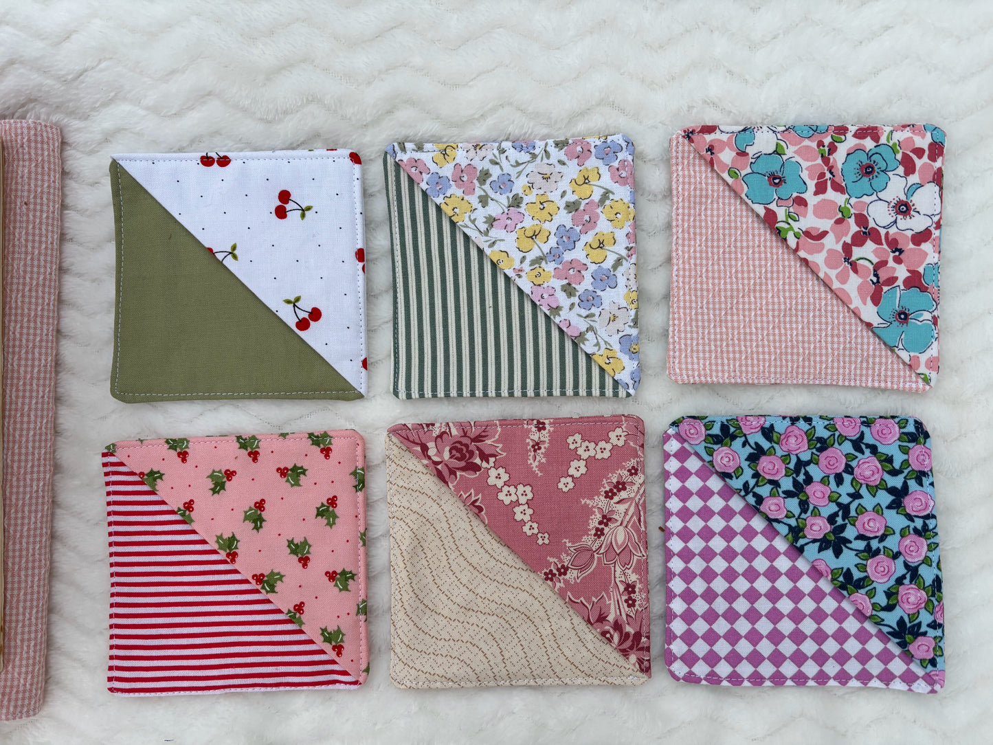 Fabric Corner Bookmark