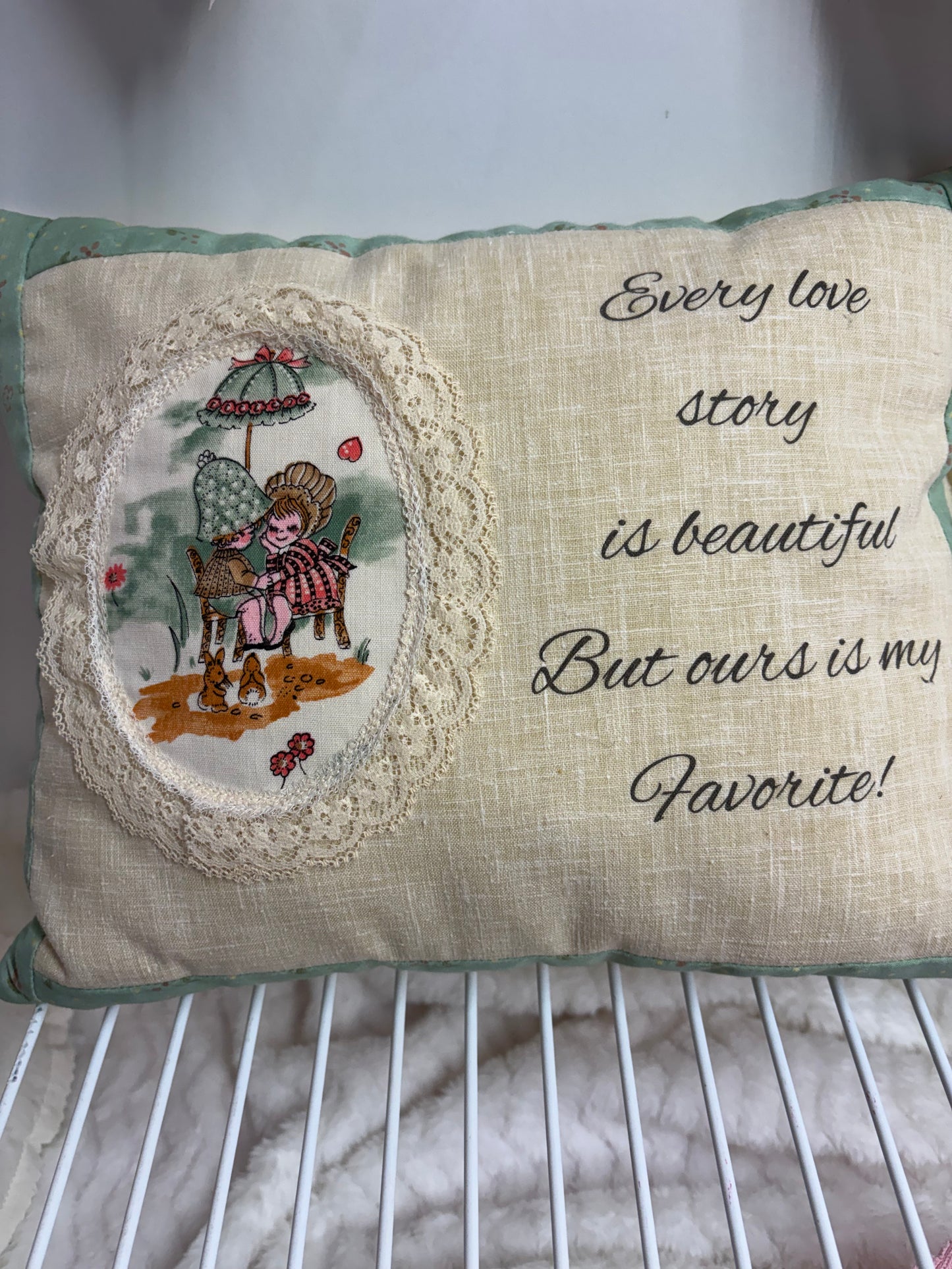 Love Story Decorative Pillow