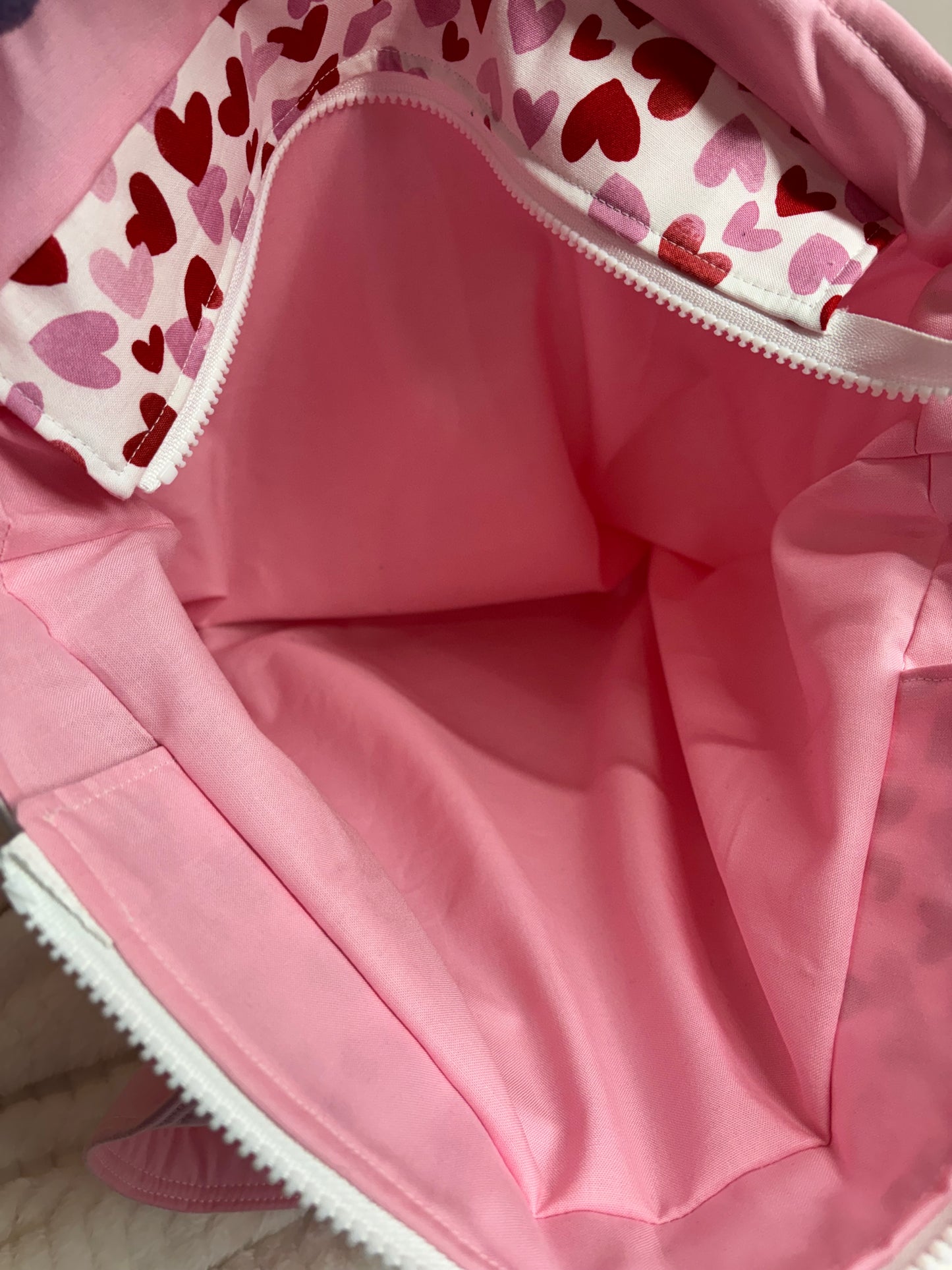 Joy Collection Large Square Patch Tote Bag