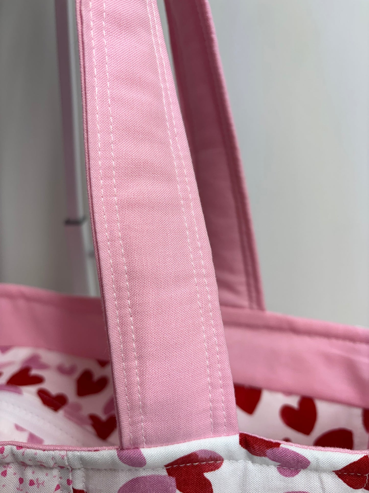 Joy Collection Large Square Patch Tote Bag