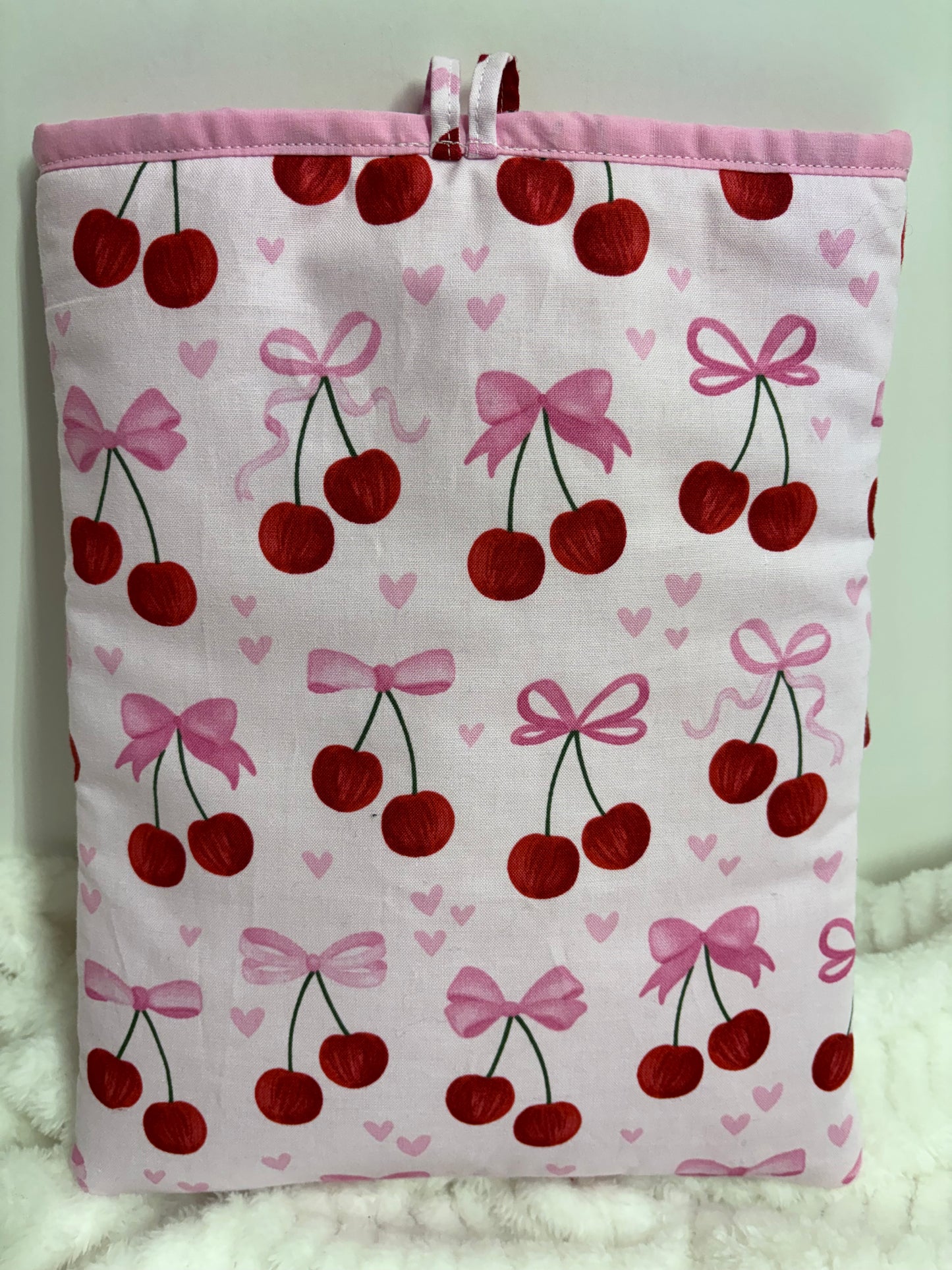 Emma Collection Book Sleeve with Pocket and Closure