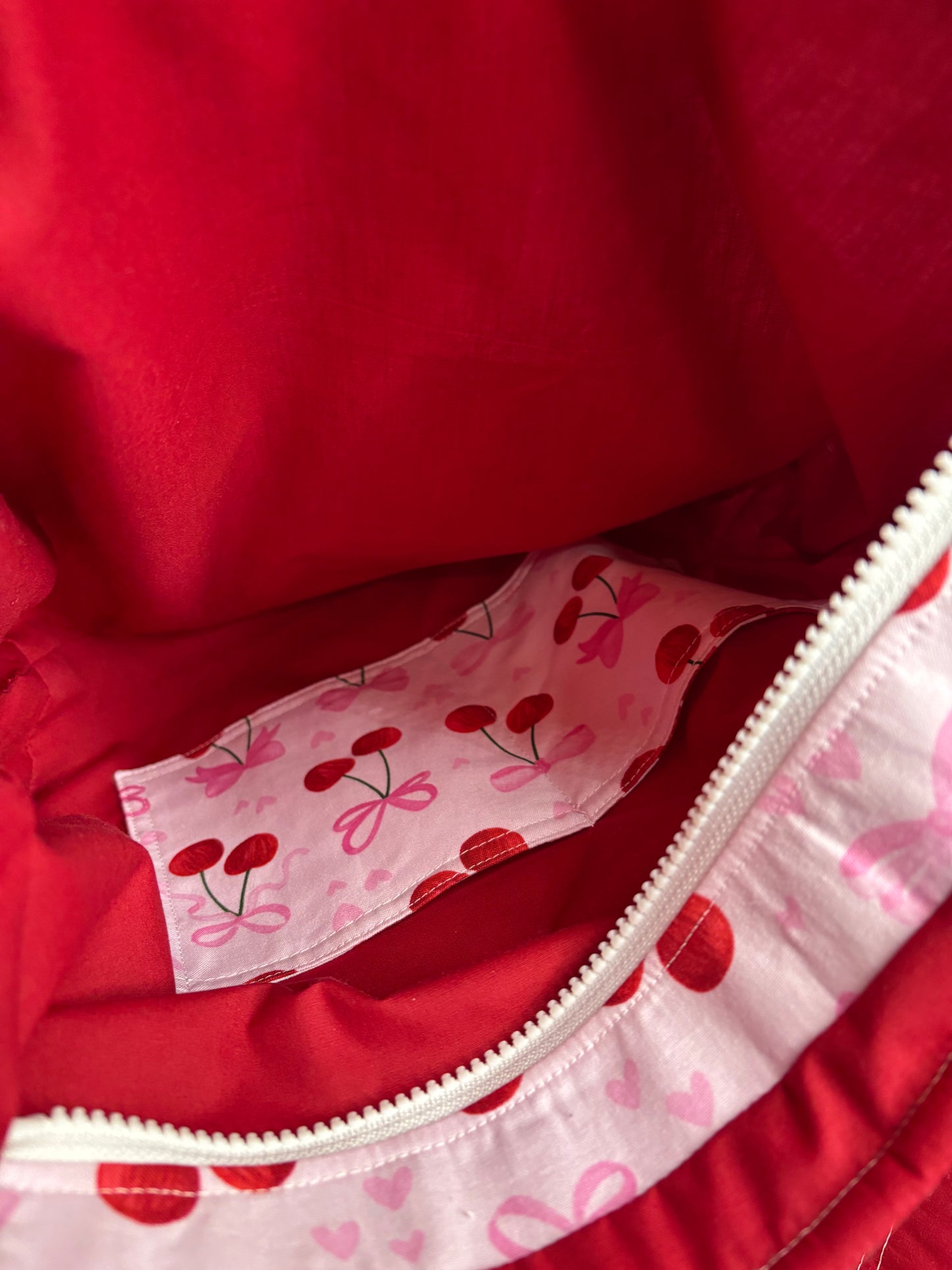 Emma Collection Large Quilted Tote Bag