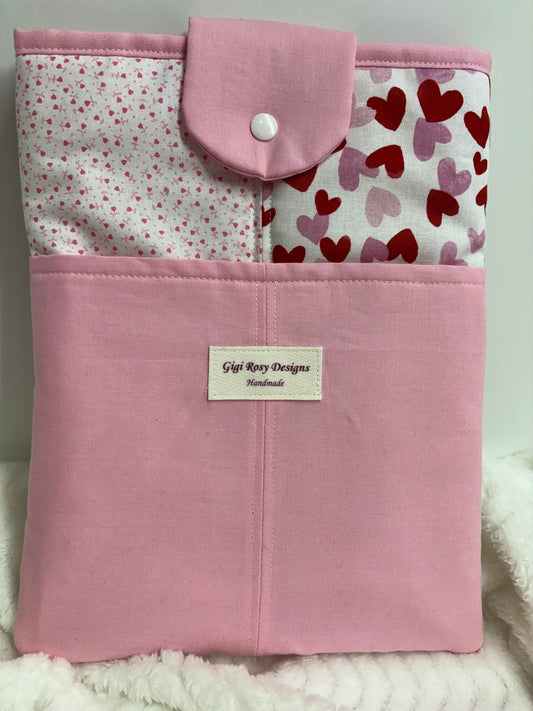 Joy Collection Book Sleeve with Pocket and Closure